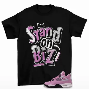 Strictly Biz Jordan 4 Orchid Sneaker Matching Tee Shirt, Sweatshirt, Hoodie Q9WC