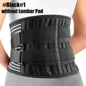 Back Brace For Lower Back Support, Lumbar Support Belt For Women & Men, Breathable Lower Back Brace With Lumbar Pad Adjustable Posture Corset Waist Trainer