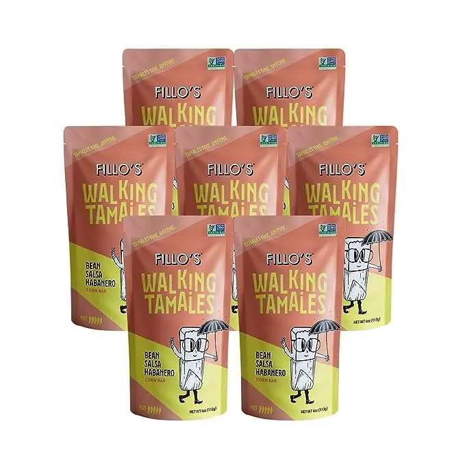 Latio Chinese Spicy Snack Strips, WeiLong Latiao, Low Sugar & Low Calorie Plant-Based Spicy Gluten Snack, Ready to Eat Vegan Snack