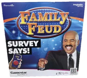 Family FEUD Survey Says Edition card game
