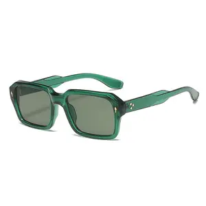 Square Shape Sports Sunglasses - European-American Style, Simple Design, Gradual Tint Resin Lens, UV-Protective Sports Eyewear for Street Shots, Sunglasses Sports Eyewear