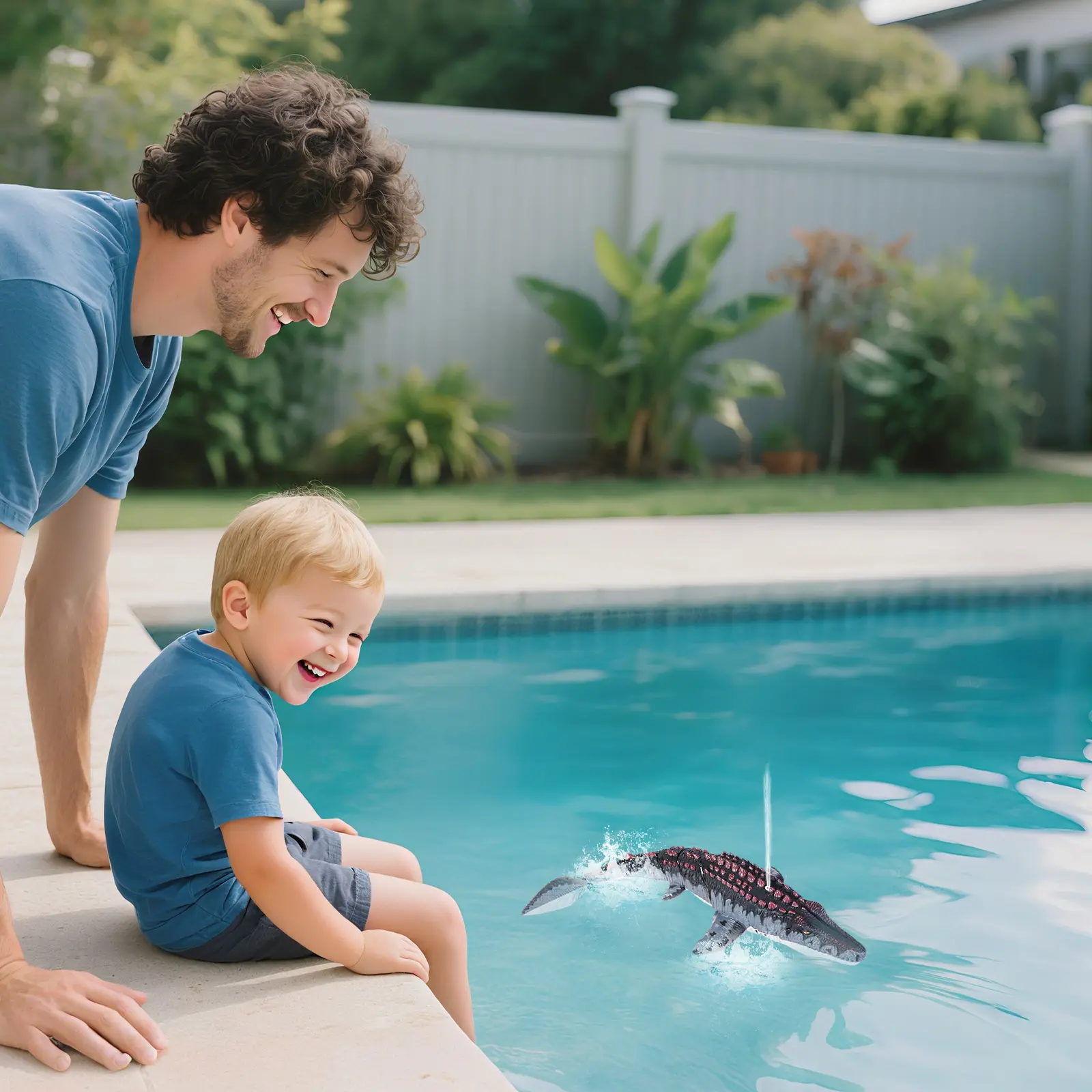 RC Mosasaurus Water Toy – Realistic Swimming & Spraying Sea Monster! RC Mosasaurus Water Toy – Realistic Swimming & Spraying Sea Monster!