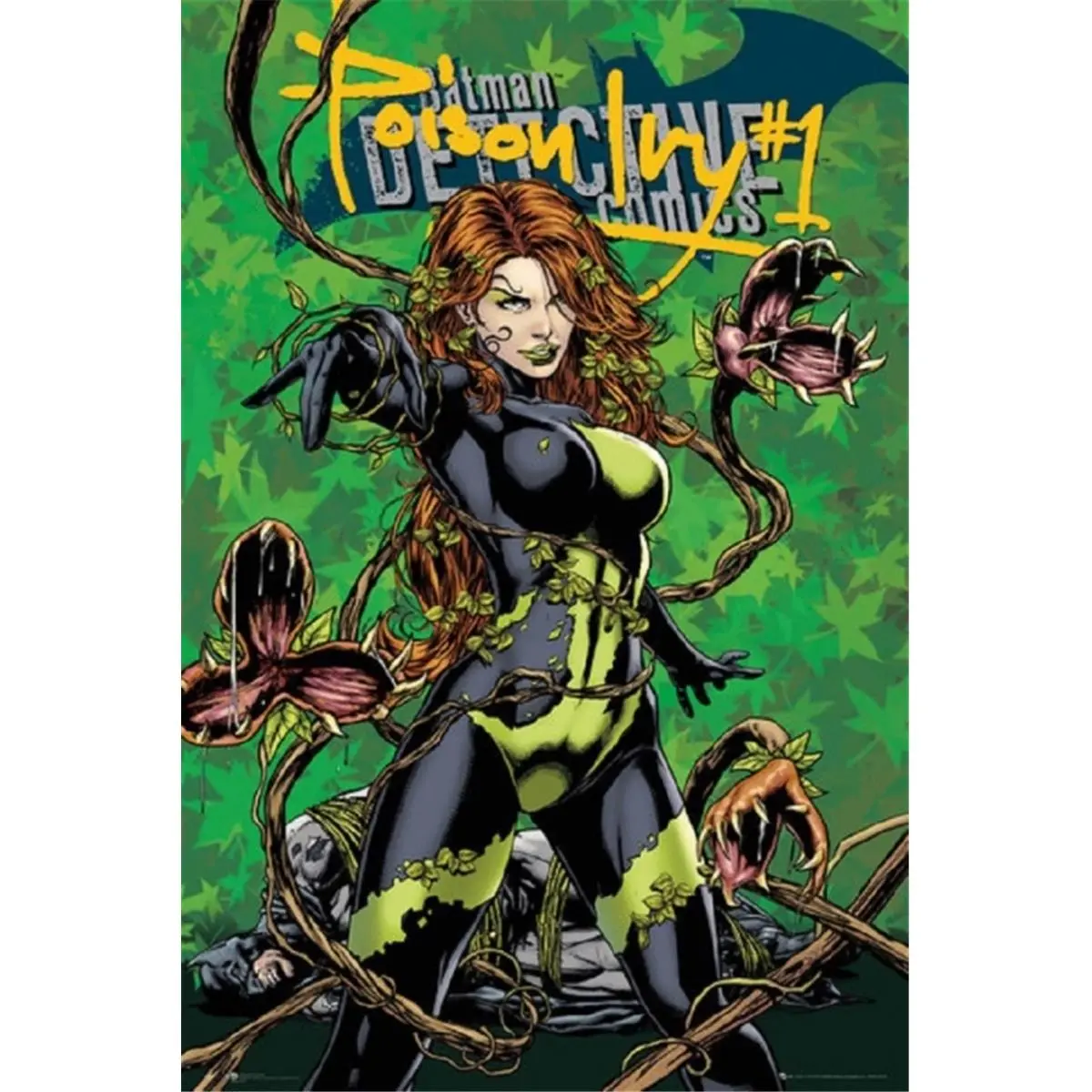 DC Comics Poison Ivy Precise Photo Poster Print - 24 x 36 in Artistic Wall Art Decor for Home, Office Rooms