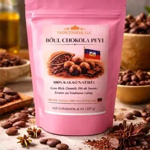 Chokola Peyi_ 100% Cacao Natirèl _ Byen Gou 8 oz 227 g