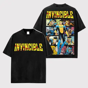 Invincible Season 4 V6 Premium Cotton T-Shirt, Mark Grayson Graphic Shirt, Image Comics Shirt, Invincible Fans T-Shirt, Character Comics Fans Shirt, Comic Book Fans T-Shirt, Superhero Graphic Tee