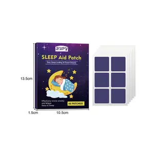 Melatonin Sleep Patch with Lavender & Valerian Root Extract, Non-Irritating Transdermal Nighttime Patch, Calm Bedtime Routine Support, Easy-to-Use Sleep Stickers for Adults,
