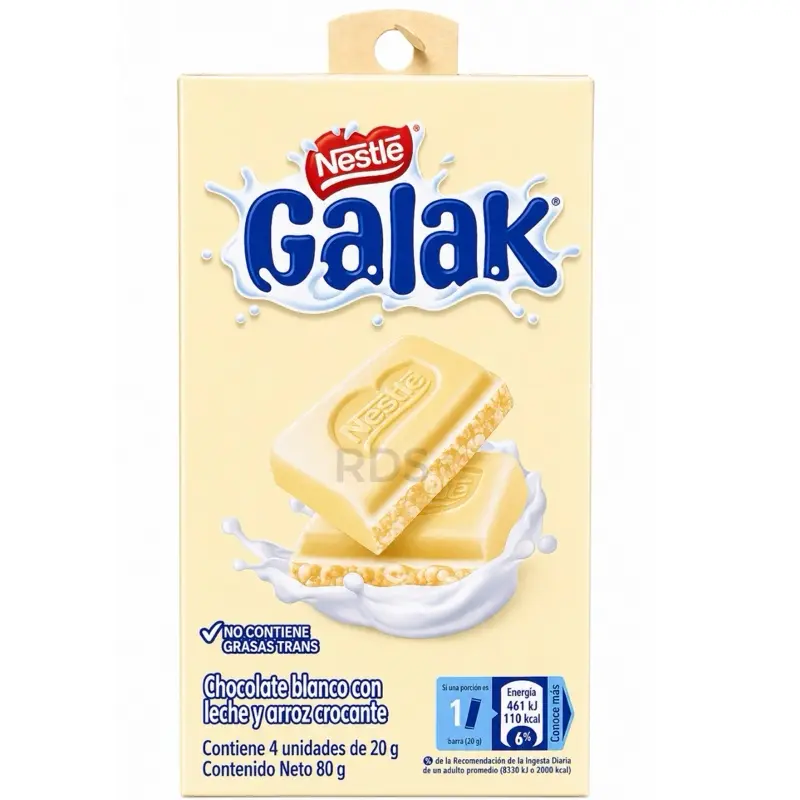 Nestles galak chocolate 4 en 1 Caja 2.8 oz Nestles galak chocolate 4 en 1 Caja 2.8 oz