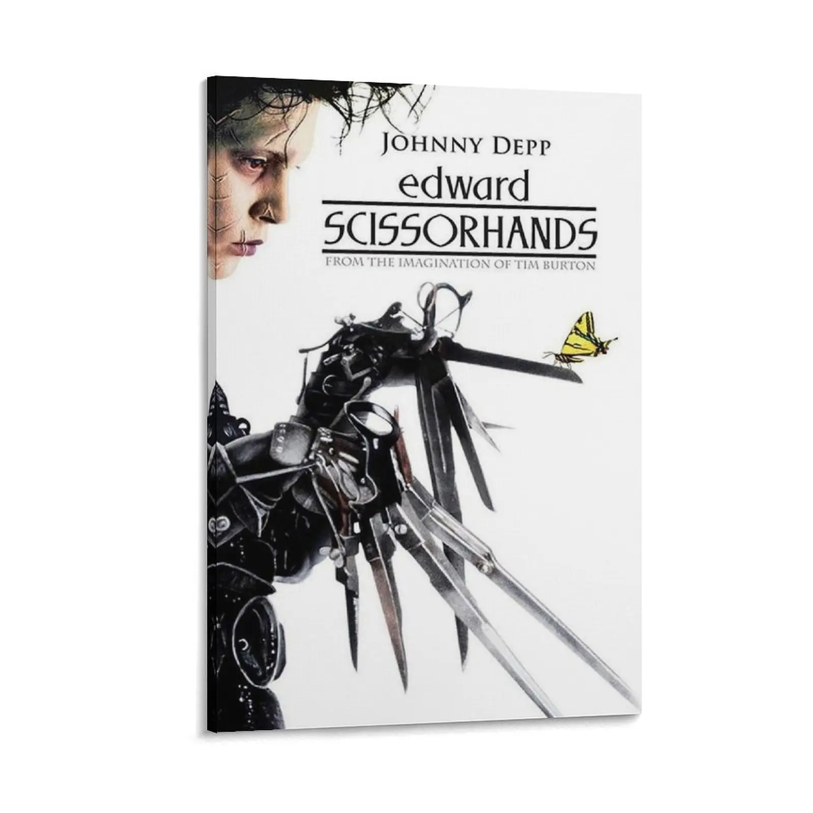 Edward Scissorhands Canvas Poster Canvas Poster Bedroom Decor Sports Landscape Office Room Decor Gift Frames Ornaments Wall Decoration