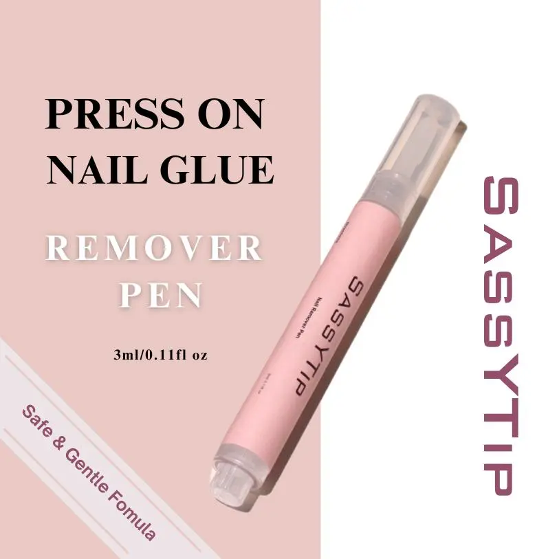 SASSYTIP 10 PCS Handmade Acrylic Nail Set, Reusable Press On Gel Nail Tips with Damage-Free Glue Remover Pen, 2025 Spring Collection
