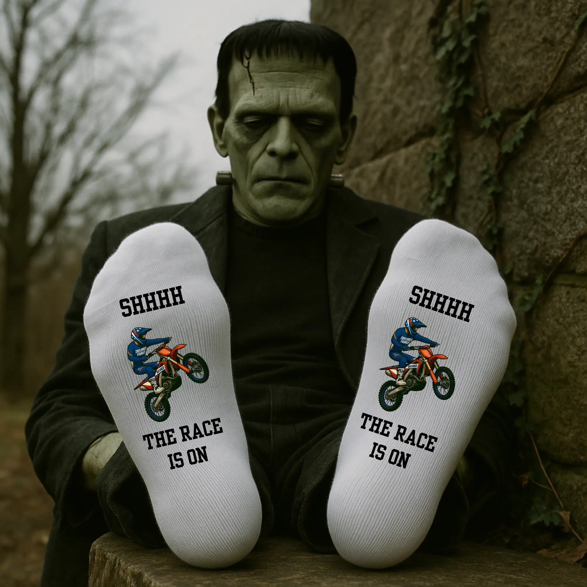 Motocross,   Taylored Family “Adrenaline Socks” — Built for the Ones Who Live Full Throttle