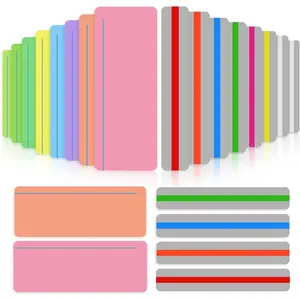 16 Pcs Guided Reading Strips Sentence Strips Highlight Strips Colored Overlay Highlight Bookmarks for Children Teacher Dyslexia Reading Tools