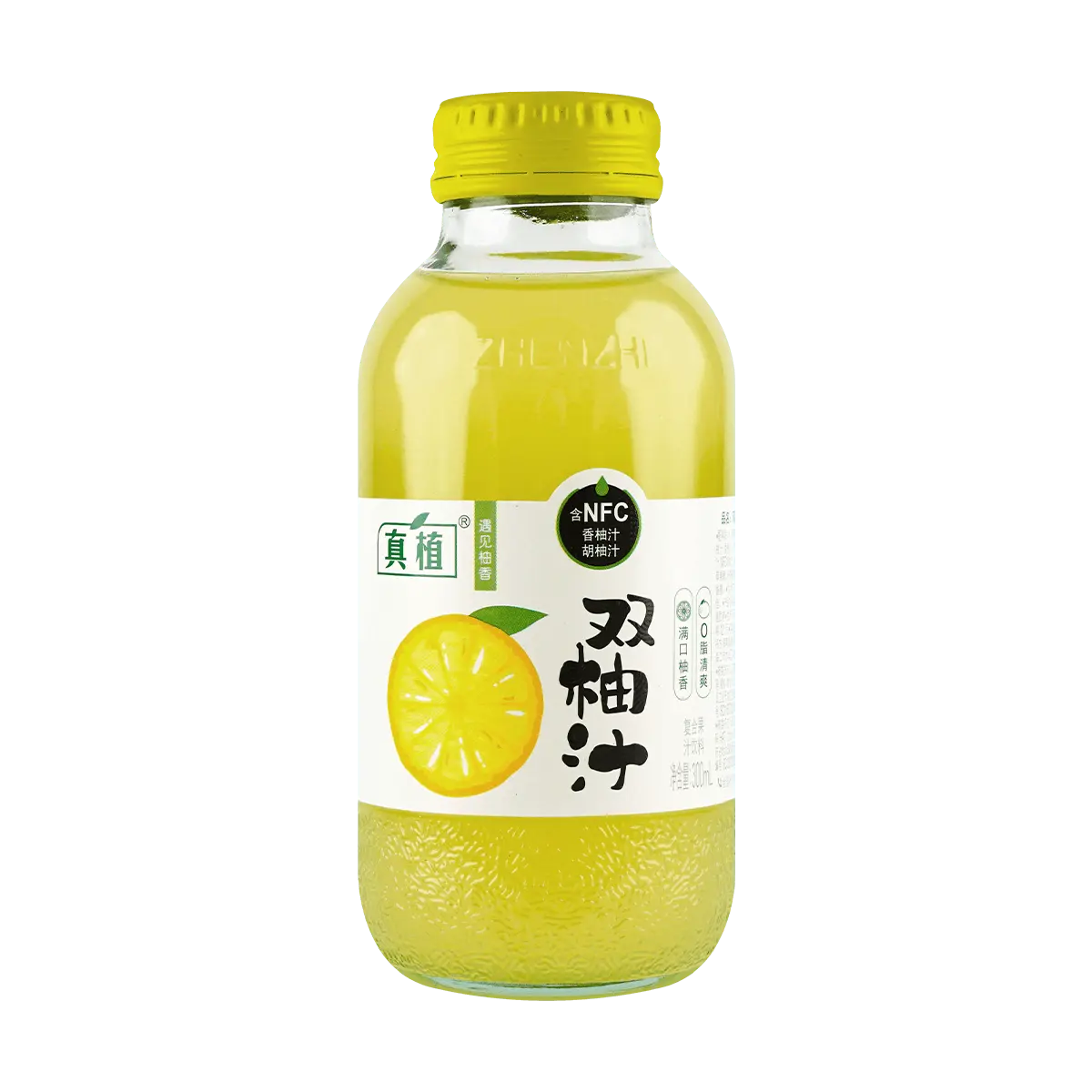 ZHENZHI Double Grapefruit Juice Drink 300ml - Refreshing Citrus Blend for Ultimate Taste