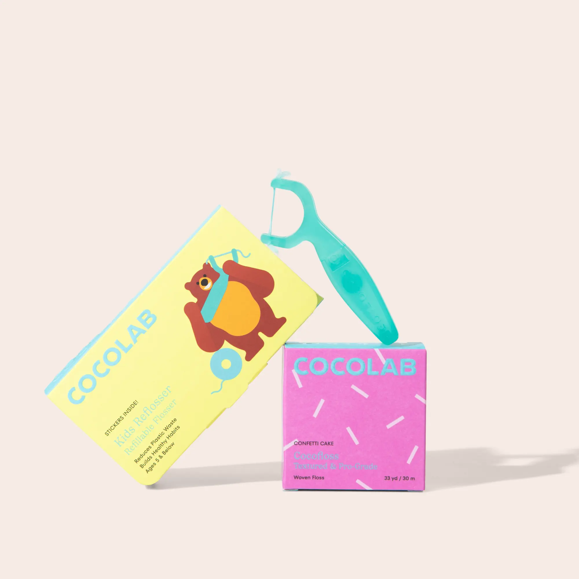 COCOLAB Little Smiles Floss Set