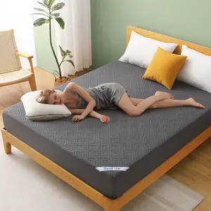 【BEDLORE】Waterproof Labyrinth Pattern Mattress Protector, Fitted Sheet Style: Breathable & Noiseless TPU Layer, Ultra-Soft Cotton Feel, Extra Deep Pockets Fit 6"–18" Mattress, Includes Pillowcases – Luxury Bedroom Essential