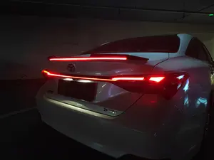 115cm Universal car light rear spoiler wing lip with LED