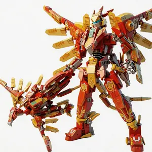 511pcs Creative Mechanical Transformer Robot Model Building Blocks Toy, Perfect Gift for Boys Aged 6+, Educational and Fun, Model Kits