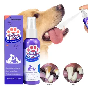 Pet Dental Spray for Dogs & Cats – Fresh Breath Oral Care Spray | Plaque & Tartar Support