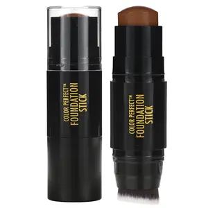 Black Radiance Color Perfect, Foundation Stick, 6820 Cappuccino, 0.25 oz (7 g)