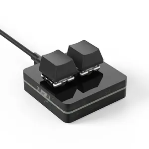 Macropad Macro Programming Keyboard RGB Mini Hot Swap Gaming Custom Knob Keypads Red Switch 3 Keys Knob For Photoshop Multimedia new controller Wireless Pro Controller with Gyro series usb connection Remote Control Replacement Kit smart phone gamers neck