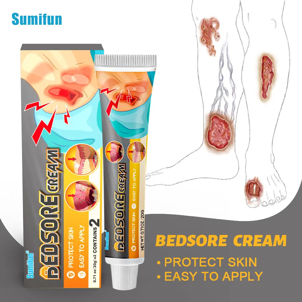 Natural Non-Toxic Herbal Bedsore Repair Cream - 20G Fast-Acting Pressure Ulcer Treatment Ointment (Men's Beauty & Personal Care)