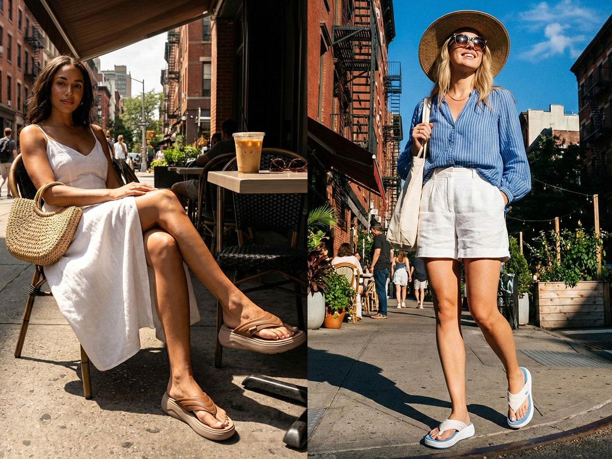 Women's Platform Flip Flops with Arch Support for Plantar Fasciitis Relief Cushioned Walking Sandals Lightweight Non-Slip Shoes for 2026 Summer Outfits Women's Platform Flip Flops with Arch Support for Plantar Fasciitis Relief Cushioned Walking Sandals Lightweight Non-Slip Shoes for 2026 Summer Outfits