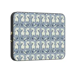 Casely MacBook Laptop Sleeve Case | Seahorse Drift | Coastal Blues