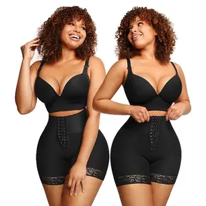2 pcs set # mUltimate Short Waist Trainer Shapewear for Women Tummy Control Thigh Slimming Butt Lifter Waist . Trainer Shapewear. And bra . 2 pcs. Womenswear Comfortable