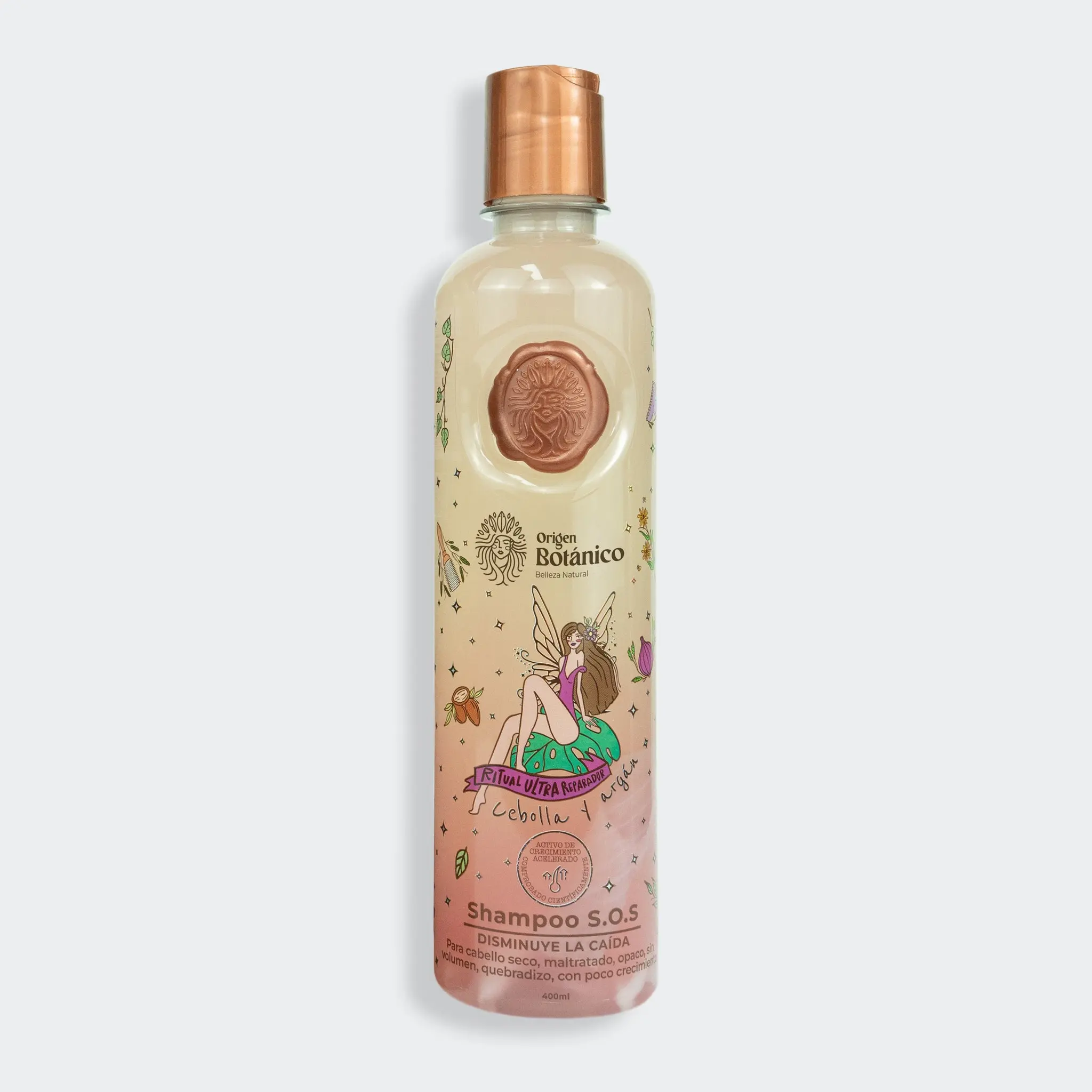 Origen Botanico Onion and Argan Shampoo for dry, sensitive and normal scalp 400ml