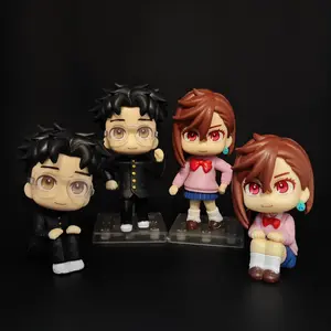 Dandadan Q Version Movable Figure Takakura Ken Ayase Momo Desktop Ornament