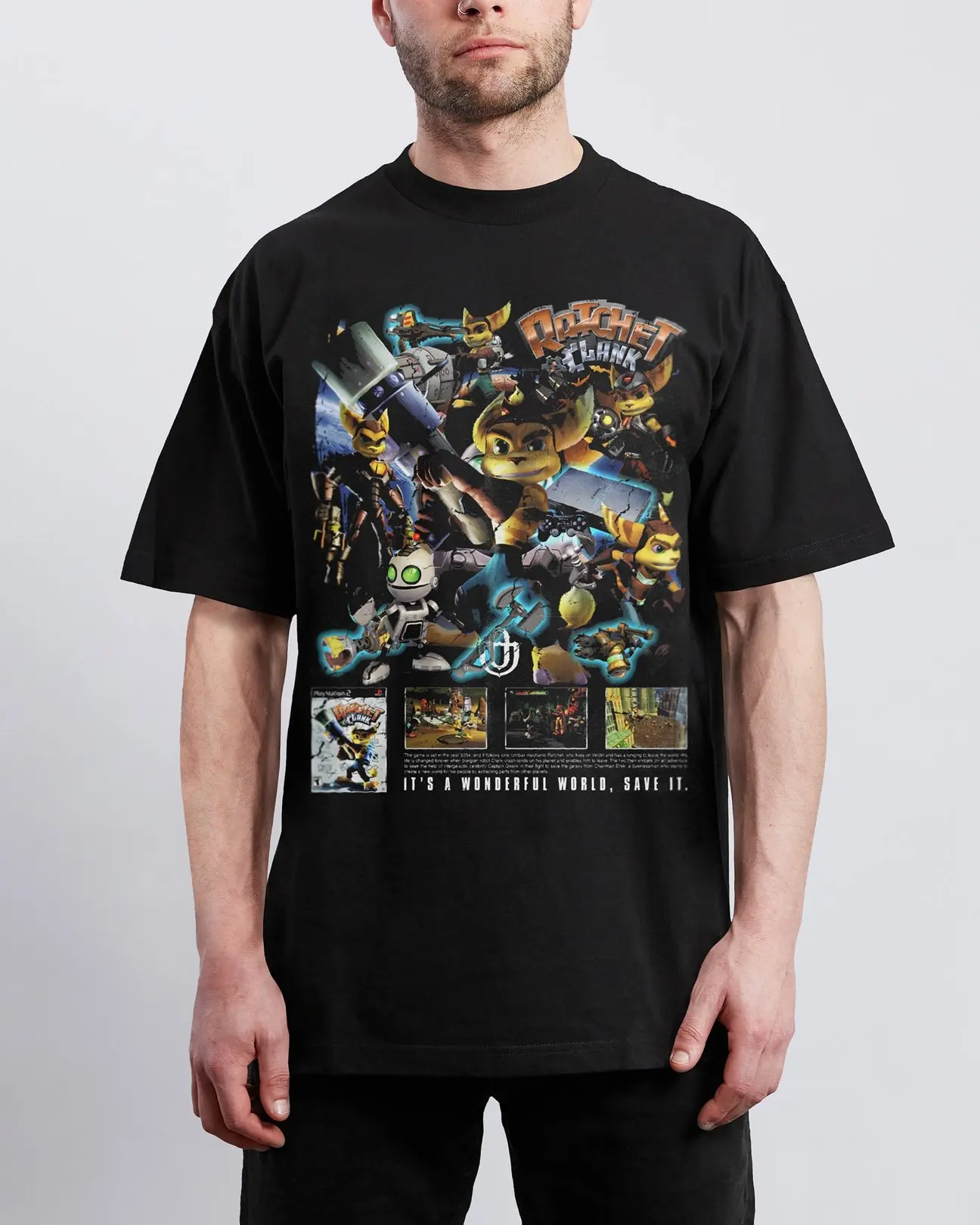 Ratchet & Clank Staple T-Shirt Trending Shirt, New Collection Tee