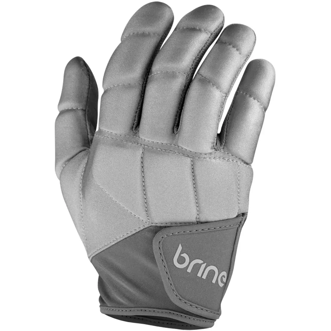 Brine Dynasty Women's Adult Lacrosse Gloves - All Seasons Breathable Sports Gloves with Angled Velcro Closure, Cropped Backhand, Dual Density Foam Covers, Knuckle Foam, Flexible Stretch, Gel Print Tab, Unrestricted Move, Ultimate Fit