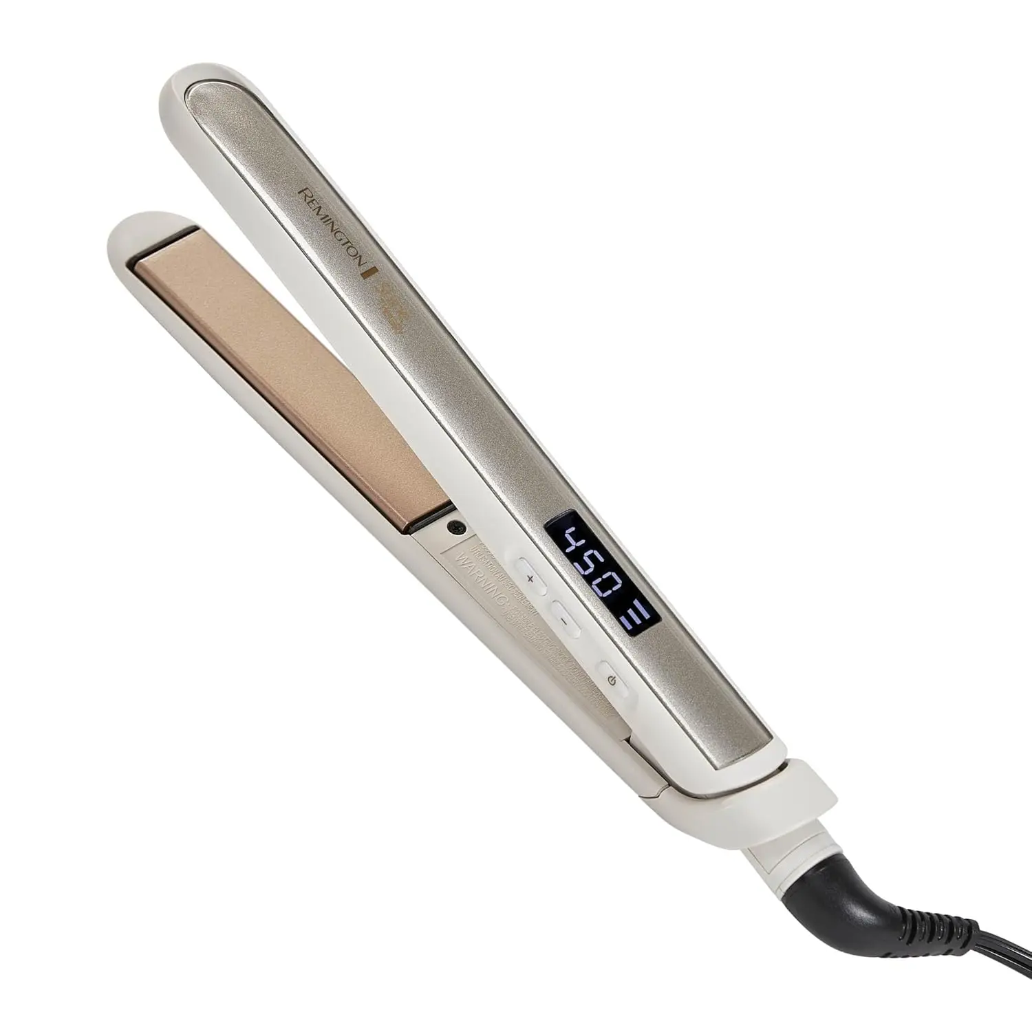 Remington Shine Therapy 1-Inch Hair Straightener with Argan Oil and Keratin for Smooth Hair Results