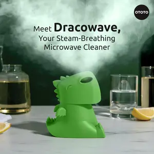 Dinosaur-shaped Microwave Steam Cleaner