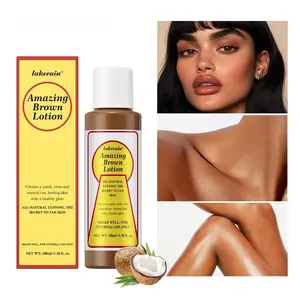 Lakerain Beauty Cream, Self Tanner Lotion, Efficient Skin Revitalizing Formula, Quick Tan Breakthrough Solution, Natural Deep, Suitable for All Skins, Tanning Lotion