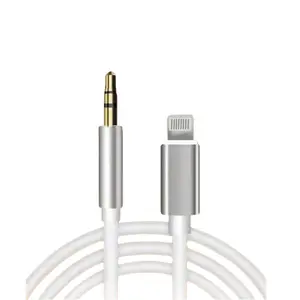 Car Aux Audio Jack Cable Compatible with iPhone Models 12/11/XS/XR/x 8 7 6 5, Home Stereo Headphone Adapter, Supports All iOS Systems, 3.3 Feet