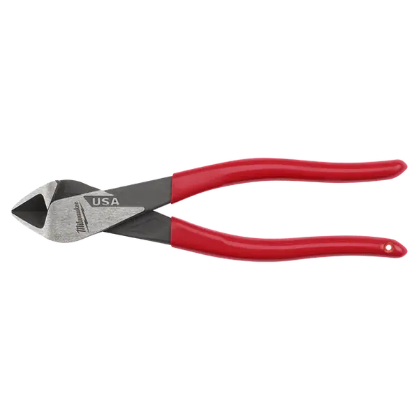 Milwaukee Pliers - Press-forged Steel, Dipped Grip, Cross-hatched Teeth Bite, Made in the USA
