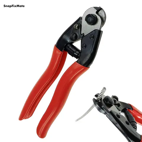 GJANSH Cable Cutter Wire Cutter Heavy Duty up to 5/32" Stainless Steel Aircraft Wire rope for Decking Railing Fencing Bike Bicycle Brake Cutter DIY projects