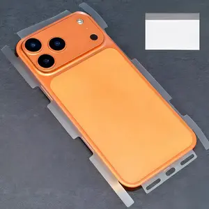 Back Screen Protector Film + Side Sticker for iPhone 17 Pro Max/17pro/17, HD Full Coverage Water Gel Back Protection, 48 Hour Bubble Repair