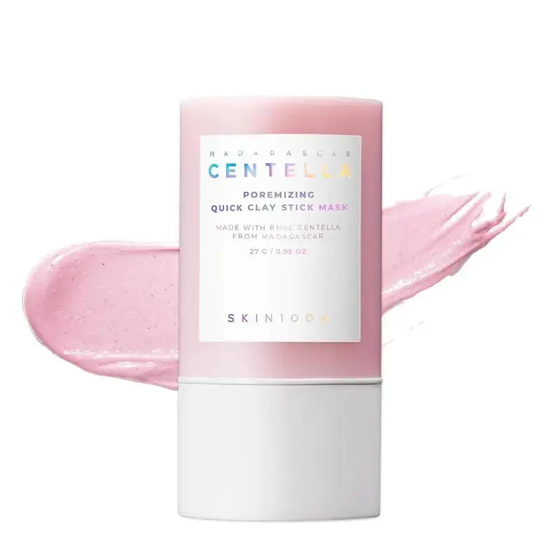 Madagascar Centella Poremizing Quick Clay Stick Mask, Vegan Clay Stick, Moisturizing Essence, Hydrated Skin, Easy To Apply, For All Skin Types, Smooth Skin, Viral Clay Stick Mask Moisturizer, Korean Face Treatment