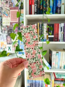 Rosa Fabric Bookmark