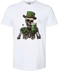 St Patricks Day Skeleton Shirt
