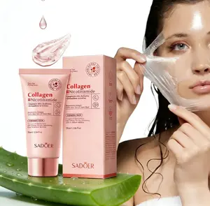 Collagen Night WrappingMask : SLEEP, SHED, AND GLOW! Skincare SkinRepair  Firming & Hydrating FacialMask for Wrinkle Smoothing, Korean FaceMasks, Glow Boosting Facial Masks Suite for AllSkin Types, 2.640z