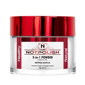 NotPolish OG02 White Acrylic Powder 2oz for Nail Art french white super white color