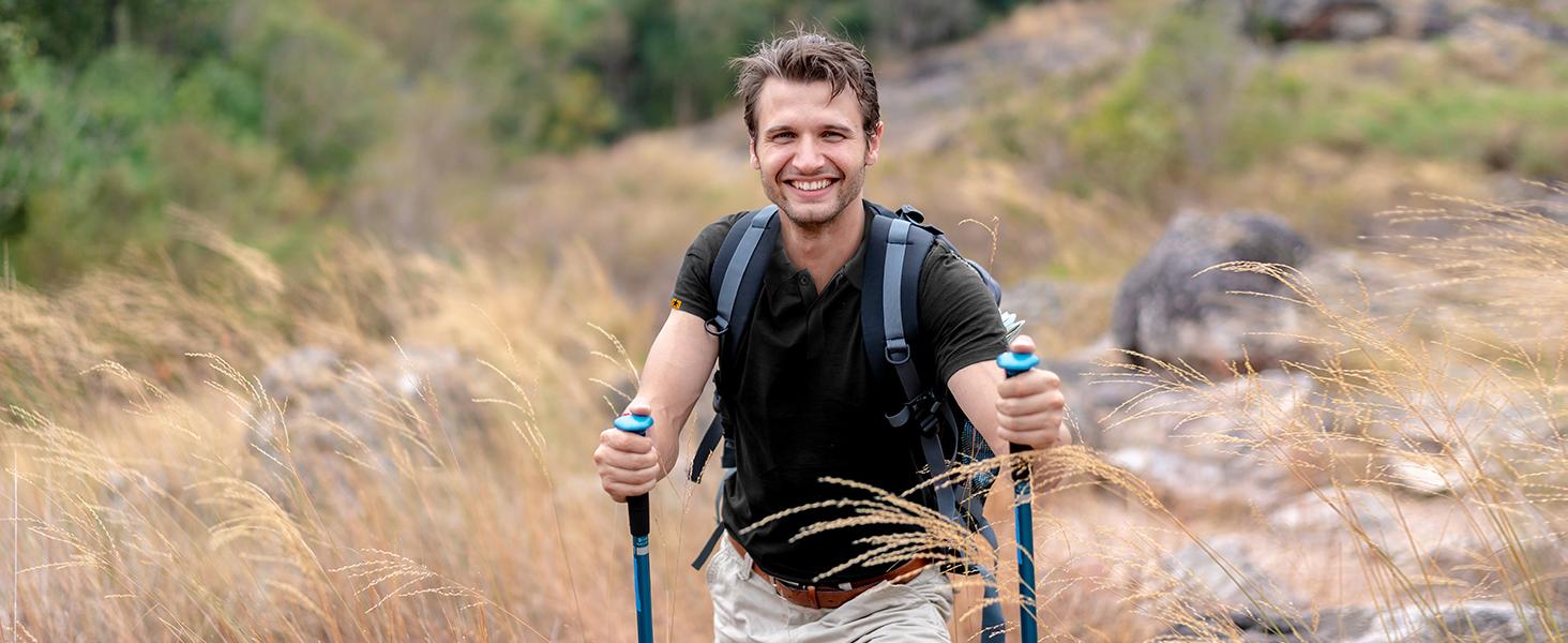 ZITY 3 Pack Mens Polo Shirts Short Sleeve Golf Shirt Performance Moisture-Wicking Athletic Casual Collared Shirts