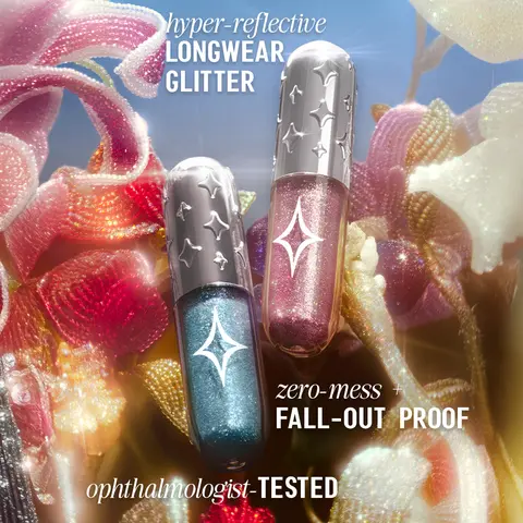 GLITTERPILL | Glitter Eye Paint & Liner HALF MAGIC multi-dimensional sparkle