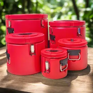 5PCS Strong Metal Cooler Box Set