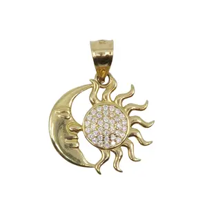 Dije con luna sol en 10k