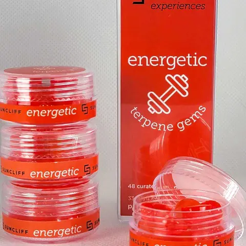 Suncliff Terpene Gems, Energetic, 48ct, Lozenges, Hard Candy