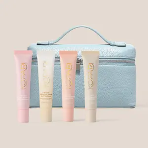 Kopari Lip Love Collection - Set of 4 Moisturizing Lip Balms with Sheer Color & SPF