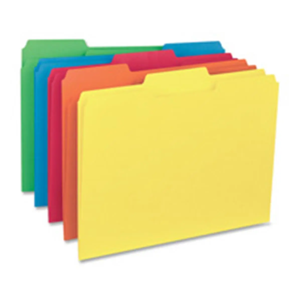 Business Source Interior Filing Folders - Letter Size, 0.33 in. Cut, Blue, 100-BX Office Accessories for Filing Cabinets, Long-Lasting Durability for File Storage, Paper-Based Folders for Document Organization, Folders For Documents